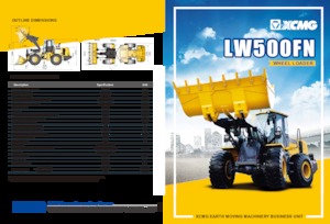 Gumikerekes homlokrakodók XCMG LW500FN