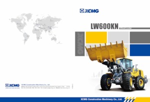 Gumikerekes homlokrakodók XCMG LW600KN