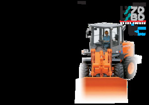 Gumikerekes homlokrakodók Hitachi LX 70