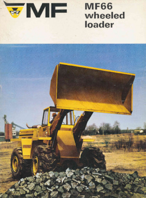 Gumikerekes homlokrakodók Massey Ferguson MF 66