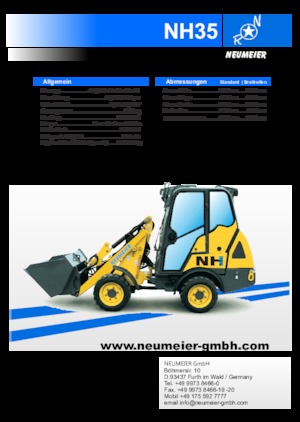 Gumikerekes homlokrakodók Neumeier NH35