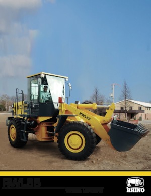 Gumikerekes homlokrakodók RHINO RWL65