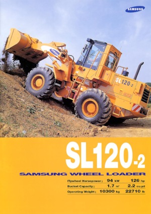 Gumikerekes homlokrakodók Samsung SL 120-2