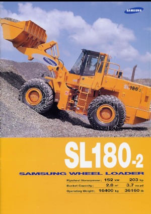 Gumikerekes homlokrakodók Samsung SL 180-2