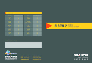 Gumikerekes homlokrakodók Shantui SL60W-2