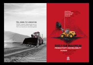 Gumikerekes homlokrakodók Sany SYL956H5