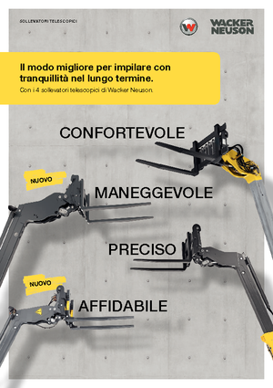 Teleszkópos rakodók Wacker Neuson TH522