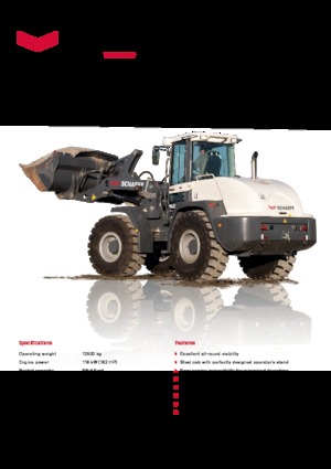 Gumikerekes homlokrakodók Schaeff TL 210