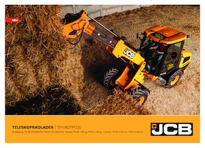 Gumikerekes homlokrakodók JCB TM 180