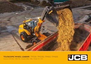 Gumikerekes homlokrakodók JCB TM320 S 