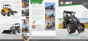 Gumikerekes homlokrakodók Giant V 5003 T X-TRA