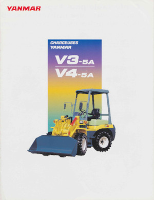Gumikerekes homlokrakodók Yanmar V4-5A