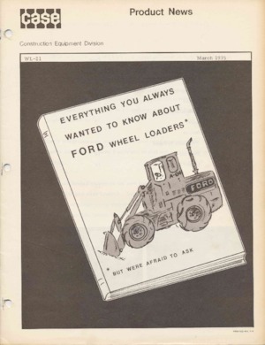 Gumikerekes homlokrakodók Case W 36