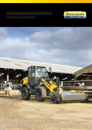 Gumikerekes homlokrakodók New Holland W70C Z-bar