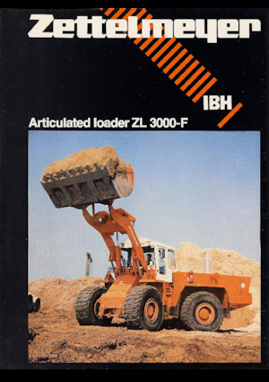 Gumikerekes homlokrakodók Zettelmeyer ZL 3000 F