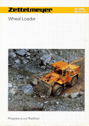 Gumikerekes homlokrakodók Zettelmeyer ZL 4001 B