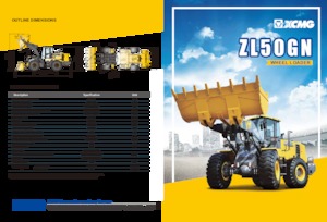 Gumikerekes homlokrakodók XCMG ZL50GN