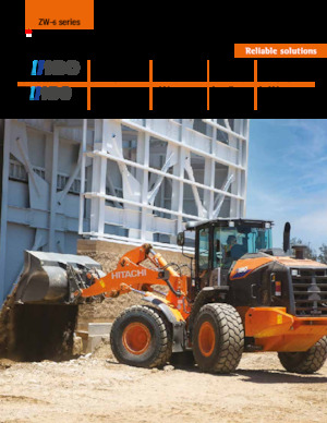Gumikerekes homlokrakodók Hitachi ZW180PL-6