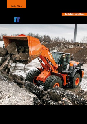 Gumikerekes homlokrakodók Hitachi ZW310-6