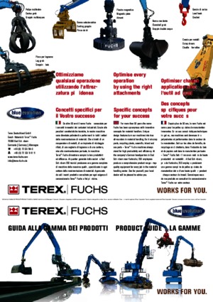 Anyagmozgató gépek Terex-Fuchs MHL 380 D