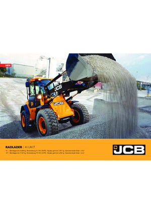 Gumikerekes homlokrakodók JCB 417 HT
