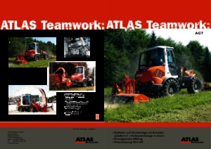 Gumikerekes homlokrakodók Atlas-weycor AGT