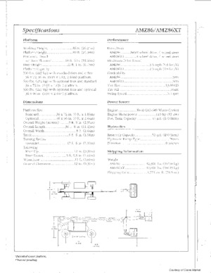Gumikerekes töretőgémes munkaállványok Grove-Manlift AMZ 86 XT