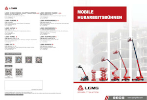 Gumikerekes töretőgémes munkaállványok LGMG  AR32J-2