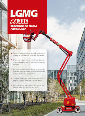 Gumikerekes töretőgémes munkaállványok LGMG  A13JE-LI