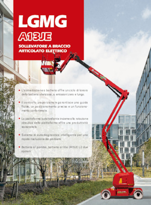 Gumikerekes töretőgémes munkaállványok LGMG  A13JE-LI