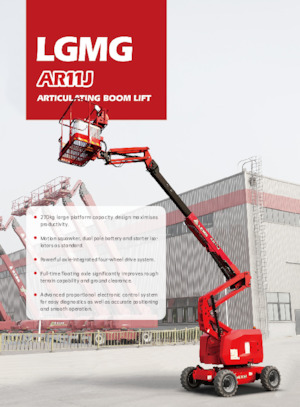 Gumikerekes töretőgémes munkaállványok LGMG  AR11J