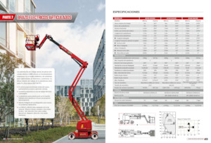 Gumikerekes töretőgémes munkaállványok LGMG  AR11J