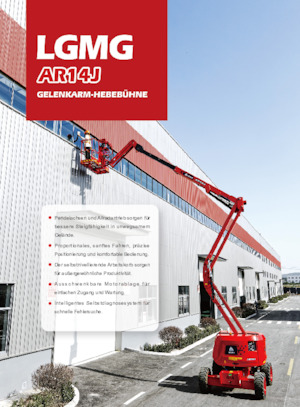 Gumikerekes töretőgémes munkaállványok LGMG  AR14J