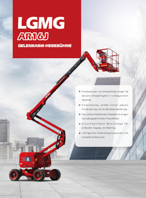 Gumikerekes töretőgémes munkaállványok LGMG  AR16J