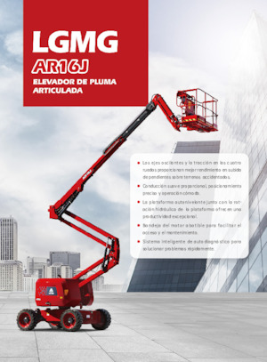 Gumikerekes töretőgémes munkaállványok LGMG  AR16J