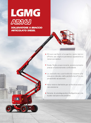 Gumikerekes töretőgémes munkaállványok LGMG  AR16J