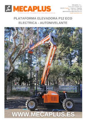 Gumikerekes töretőgémes munkaállványok Mecaplús P12 ECO