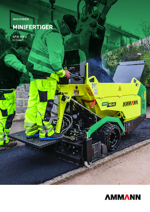 Gumikerekes finiserek Ammann AFW 150-2