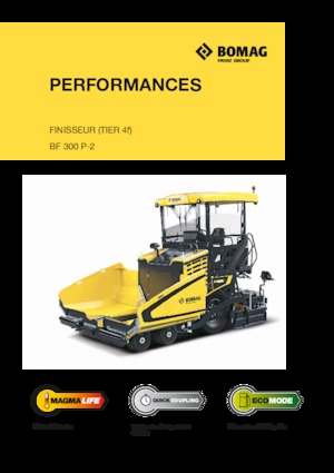 Gumikerekes finiserek Bomag BF 300 P 2 S 340-2