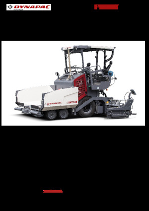 Gumikerekes finiserek Dynapac F1800W