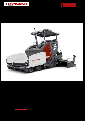 Gumikerekes finiserek Dynapac F2500WS