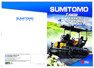 Gumikerekes finiserek Sumitomo HA60W-11