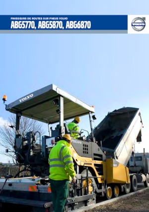 Gumikerekes finiserek Volvo P6870C ABG