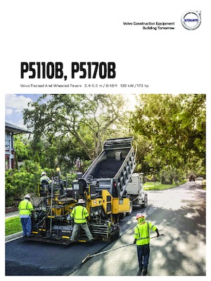 Gumikerekes finiserek Volvo P5170B