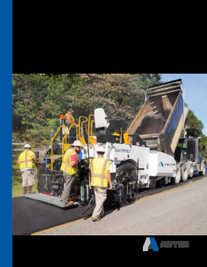 Gumikerekes finiserek Astec ROADTEC RP-190