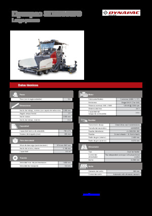 Gumikerekes finiserek Dynapac SD2500WS