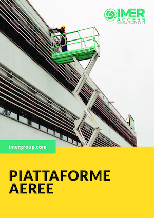 Gumikerekes ollós személyemelők Imer IM 5980 AC