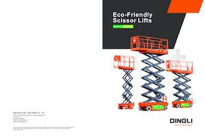Gumikerekes ollós személyemelők Dingli JCPT0808PA
