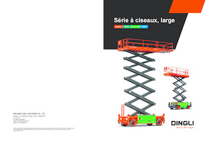 Gumikerekes ollós személyemelők Dingli JCPT1523DCL2