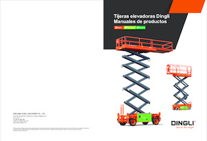 Gumikerekes ollós személyemelők Dingli JCPT3225HRT